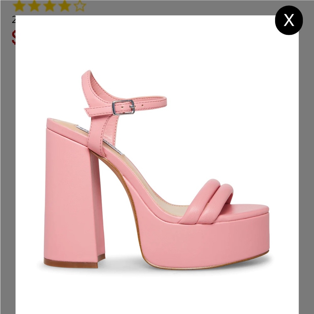 NWT Steve Madden Tille Pink Heels